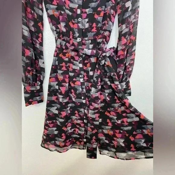 Kirna Zabete Printed Black Long Floral Dress - Picture 6 of 9